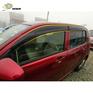 Visera de ventana para Daihatsu Boon M700 2016 + para Toyota Passo 2016 + visera de ventilación Deflector de protección contra el clima cortavientos protector de lluvia - Product Image 2