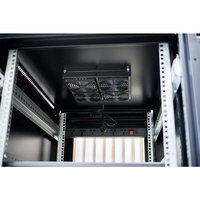 Armoire réseau 19 pouces 18U-47U, rack de serveur 15U 18U 22U 32U 37U 4U 6U 9U, capacité en acier, porte en verre, centre de données, stock d'occasion
