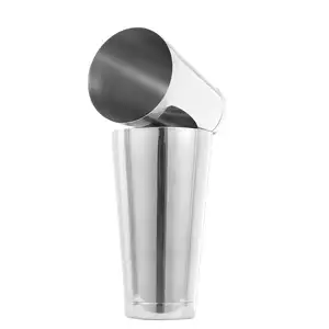 Moderne Einfachheit Cocktail-Mischbecher individueller Edelstahl-Cocktail-Shaker