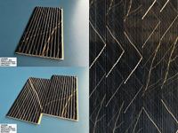 China Fabricante Precio 3D Interior PVC Revestimiento Panel de pared estriado WPC Decorativo Impermeable Revestimiento de pared Tableros Revestimiento Interior