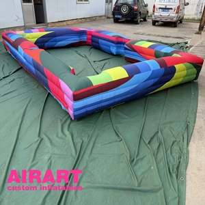 Buts de football gonflables sur mesure, faciles à installer, idéaux pour les jeux d'enfants et les événements. - Product Image 6