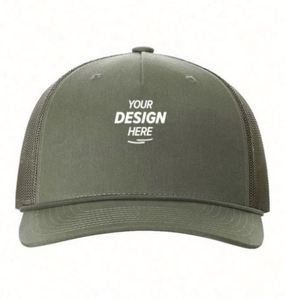Casquette de camionneur en maille à 5 panneaux avec impression 3D en mousse gonflée de haute qualité, broderie de logo personnalisée, casquette élégante de style hip-hop et sport - Product Image 2