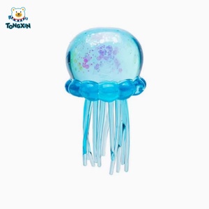 Giocattolo Antistress a Forma di Medusa Jellyfish Needoh, Effetto Ghiaccio con Spirale, Giocattolo Sensoriale a Lenta Risalita, Regalo Molto Richiesto OEM - Product Image 4