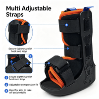 Bottes de marche pour enfants CE Medical, amovibles, lavables, avec sangles ajustables et maintien sécurisé, pour la récupération des blessures au pied chez les enfants