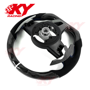 Volante Deportivo de Cuero y Fibra de Carbono para Mazda 3 Axela 6 CX30 CX50 MX30 CX3 CX4 CX5 GT - Product Image 4