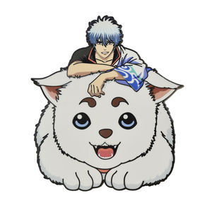 Vente en gros de badges en émail dur de haute qualité sur le thème de l'anime <span class=keywords><strong>Gintama</strong></span>, pour la décoration - Product Image 1