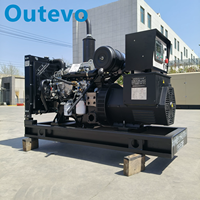 Genset Diesel Senyap Rendah Kebisingan, Generator Diesel Portabel untuk Festival Musik, Daya Luar Ruangan Berkelanjutan