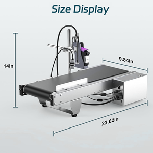 미니 휴대용 코딩 컨베이어 고속 컨베이어 벨트 TIJ 통합 기계 포함 - Product Image 6