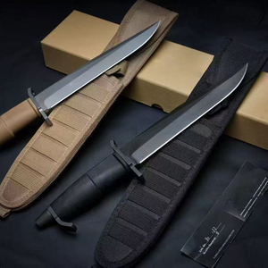มีดอเนกประสงค์ ER AMF DIY OEM ผลิตตามสั่ง เหล็ก 9Cr18Mov พร้อมปลอก Kydex ด้ามจับยาง คลิปหนีบเข็มขัด พกพาสะดวก สำหรับแคมป์ปิ้ง รับประกัน 1 ปี - Product Image 4