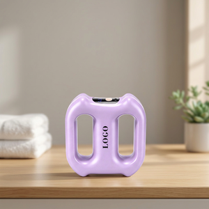 Purple Handheld <b>Body</b> <b>Massager</b> USB Rechargeable Lithium Battery Timing Control - Product Image 1