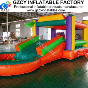 Parc aquatique gonflable <span class=keywords><strong>avec</strong></span> <span class=keywords><strong>toboggan</strong></span>, trampoline et <span class=keywords><strong>piscine</strong></span> - Product Image 6