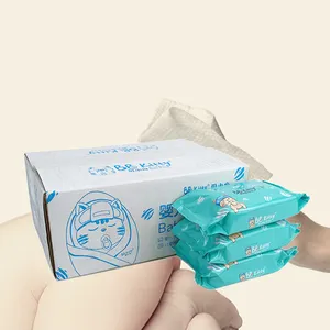 BB Kitty 99% Pure Water Wipes Mothers Sparsh Hand Cleaning Top Ranking Unscented New Born Baby Mini Wet Wipes For Baby