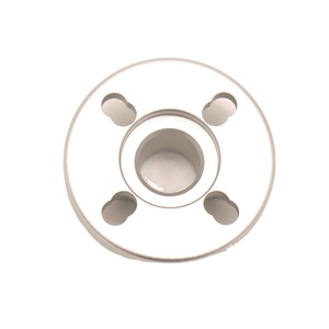 Usine certifiée ISO Usinage CNC personnalisé de haute précision Fraisage Tournage Base de fixation en aluminium anodisé clair - Product Image 4