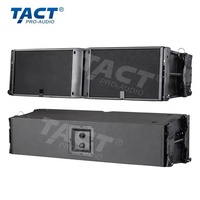 Vente Chaude Double Haut-Parleur Line Array 12 Pouces 3 Voies Système Sonore Professionnel Extérieur
