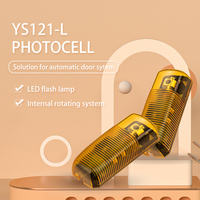 Yoursensor YS120-L-Y Sistema Moderno de Barreras de Seguridad con Fotocélula para Puertas Correderas Automáticas, Barreras, Puertas Industriales, Hoteles y Villas