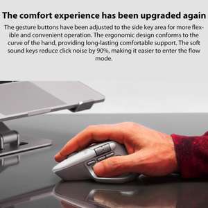 Nouveautés - Souris sans fil Logitech <span class=keywords><strong>MX</strong></span> <span class=keywords><strong>Master</strong></span> 4 8K <span class=keywords><strong>DPI</strong></span> originale - Product Image 5