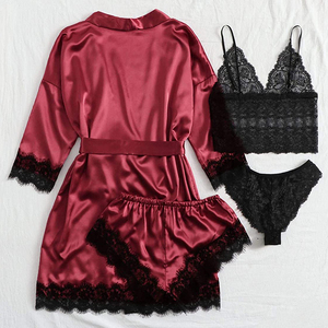 NEW Mesh Lace See-Through Lingerie Set Womens Lingerie Set Bodysuit Babydoll One Piece Sexy - Product Image 6