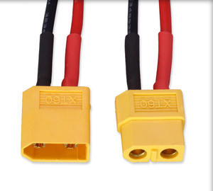 3239 16AWG красный черный силиконовый ПВХ XT60 XT30 XT90 штепсельный кабель, новый кабель для хранения энергии, соединение из чистой меди - Product Image 2