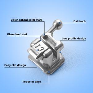<span class=keywords><strong>Brackets</strong></span> de Ortodoncia Autoligables Roth/Mbt 0.022 <span class=keywords><strong>con</strong></span> 345 Ganchos - Product Image 5