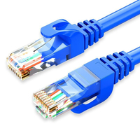 Câble Ethernet D-Sunty Cat5e 3m/5m UTP en cuivre massif 8 conducteurs 26AWG 550MHz 10Gbps RJ45, cordon de raccordement Guangdong