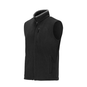 Gilet de golf zippé à coque souple avec logo personnalisé pour hommes, vêtements d'athlétisme réversibles vintage pour l'été, respirant, confortable et sans manches - Product Image 4