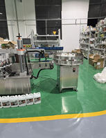 Chaîne de remplissage, bouchage et étiquetage automatique pour bidons de 5L, 10L, 20L et fûts de lubrifiant moteur