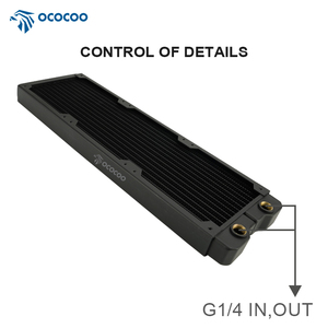 Ococoo Hàn Nguồn Điện Crs36 360Mm Đồng Tản Nhiệt Quạt Làm Mát Cho Trường Hợp Máy Tính Máy Chủ Thiết Bị PC Tản Nhiệt 5.0 Xem Xét <span class=keywords><strong>2</strong></span> - Product Image 5