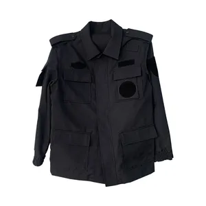 Factory direct supply of black tactical training clothing for outdoor jungle concealment use