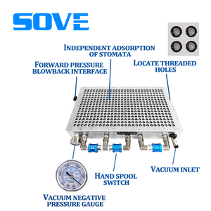 PVC thép không gỉ đồng nhôm tấm <span class=keywords><strong>CNC</strong></span> hút chân không cốc hút khí nén hấp phụ nền tảng từ Chuck cup bộ phận Bộ dụng cụ - Product Image 2