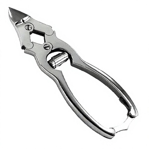 Cortauñas ASAP de Alta Resistencia para Pedicura, Herramienta para Cutículas de Acero al Carbono 16, Doble Acción, Quiropodia, Podología, Afilado, Curvo, Mandíbula Ancha - Product Image 1