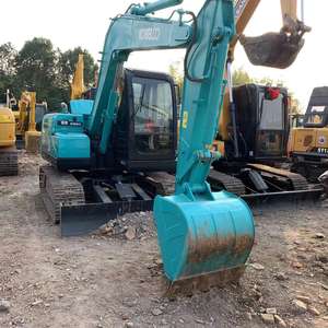 รถขุด SK75-8มือสองคุณภาพสูงที่มีกำลังการผลิต7ton นำเข้าส่วนประกอบหลักของมอเตอร์และปั๊ม - Product Image 2