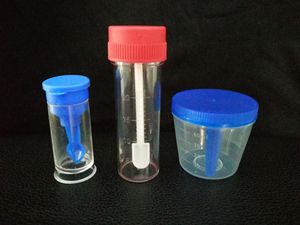 Vô trùng y tế xử lý nước tiểu Collector <span class=keywords><strong>container</strong></span> 15ml 25ml 40ml 60ml 120ml tốt nghiệp năng lực OEM hỗ trợ mà không cần muỗng - Product Image 5