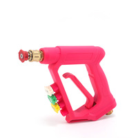 Nouvelle buse de pistolet à eau de Machine de lavage de voiture à haute pression tout cuivre accessoires de corps de Valve en céramique outil de nettoyage de voiture professionnel