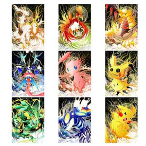 Ms Year Wholesale <span class=keywords><strong>Anime</strong></span> Creative <span class=keywords><strong>Pokemon</strong></span> Embossed Metal Card Products Pikachu Mascot Lunar New Year Collectible Card Gift Blind - Product Image 6