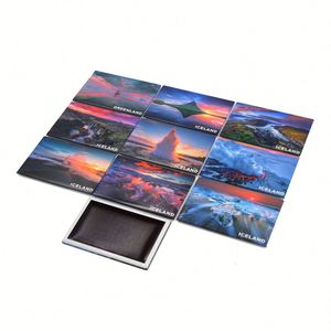 Custom Refrigerator Country City Souvenir Imanes De Refrigerador Personalizado Landscape Photo Tin Magnet - Product Image 4