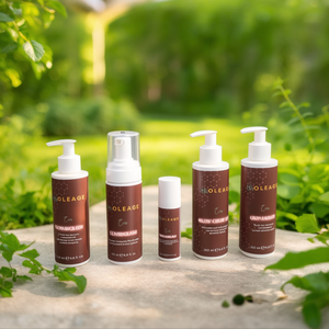 Ensemble de soins de la peau H2Oleage Exo : Crème éclatante, Sérum Lumifoam, Masque gel éclatant, Lumiscrub, Routine faciale anti-âge - Product Image 2