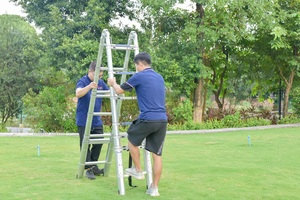 Kính Thiên Văn Đôi 16 Ft Có Thể Mở Rộng Khung Hình Tam Giác Kính Thiên Văn Khớp Nối - Product Image 3