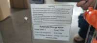 Presse-agrumes automatique avec robinet pour restaurant, bar à fruits, boutique/extracteur de jus d'orange commercial