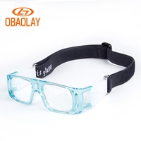 Lunettes de sport pour enfants en promotion, disponibles en OEM - Lunettes de basketball réglables avec sangle, lunettes de protection pour activités sportives en extérieur pour enfants, monture en PC