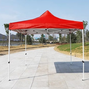 Ngoài trời không thấm nước Oxford 3x3 gấp triển lãm thương mại gazebo lều với khung sắt tùy chỉnh in logo - Product Image 2