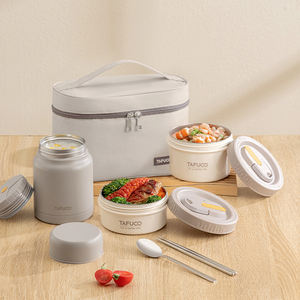 <span class=keywords><strong>Set</strong></span> di alimenti riscaldabili a doppio livello in acciaio inossidabile 316L <span class=keywords><strong>per</strong></span> uso <span class=keywords><strong>esterno</strong></span> <span class=keywords><strong>per</strong></span> uso <span class=keywords><strong>esterno</strong></span> <span class=keywords><strong>per</strong></span> uso Microwavable - Product Image 6