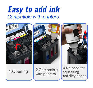 หมึกพิมพ์โรงงานลดราคาพิเศษสำหรับ<span class=keywords><strong>เครื่อง</strong></span>พิมพ์ CAN รุ่น GI190/290/390/490/590/690/790/990 ใช้ได้กับเครื่องพิมพ์เดสก์ท็อป - Product Image 5