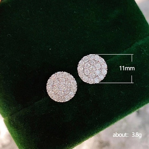 Orecchini a perno rotondi e graziosi da donna, accessori per l'orecchio semplici da indossare tutti i giorni - Product Image 5
