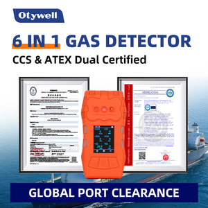 Détecteur de gaz multi-gaz ATEX 6 en 1 (CO, H2S, <span class=keywords><strong>O2</strong></span>, CO2, CH4, LEL) pour espaces confinés marins, garantie 2 ans, prix usine - Product Image 2