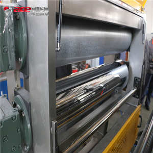 재활용 PVC UPVC PC <span class=keywords><strong>PET</strong></span> ASA 플라스틱 골판지 유약 타일 지붕 시트 복합 지붕 제조 기계 - Product Image 4