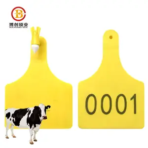 BOCHUANG BCE101 الباركود شعار مرقمة الماشية خنزير الأغنام بطاقة تعريف للماشية