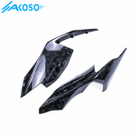 AKOSO 100% 3K Carénage de moto en fibre de carbone pour BMW S1000RR M1000RR 2019-2022 Capot de panneaux latéraux arrière pour S1000RR