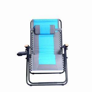 Piscine extérieure chaise de patio chaises longues zéro gravité <span class=keywords><strong>pliable</strong></span> chaise longue en aluminium haute rétention soleil Massage feuille zéro gravité plage - Product Image 2