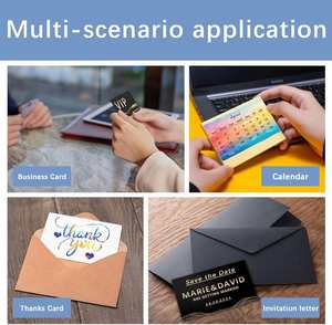 Cartes de visite vierges personnalisables par sublimation, en aluminium, avec logo métallique, double face, pour transfert thermique, DIY, en vrac - Product Image 5