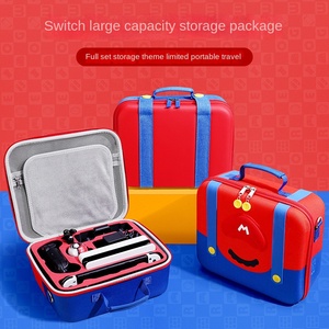 Nouvelle tendance nin tendo <span class=keywords><strong>switch</strong></span> oled sac de rangement ensemble complet d'accessoires ns machine de jeu mère et enfant sac interrupteur croix étui rigide - Product Image 2
